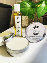 Load image into Gallery viewer, Beard &amp; Hair Butter Balm- Growth, Softness, Hold &amp; Manageability